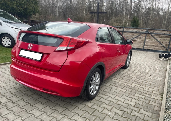 Honda Civic cena 32900 przebieg: 124000, rok produkcji 2012 z Kowary małe 191